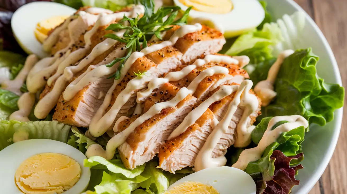 chicken salad recipe with eggs