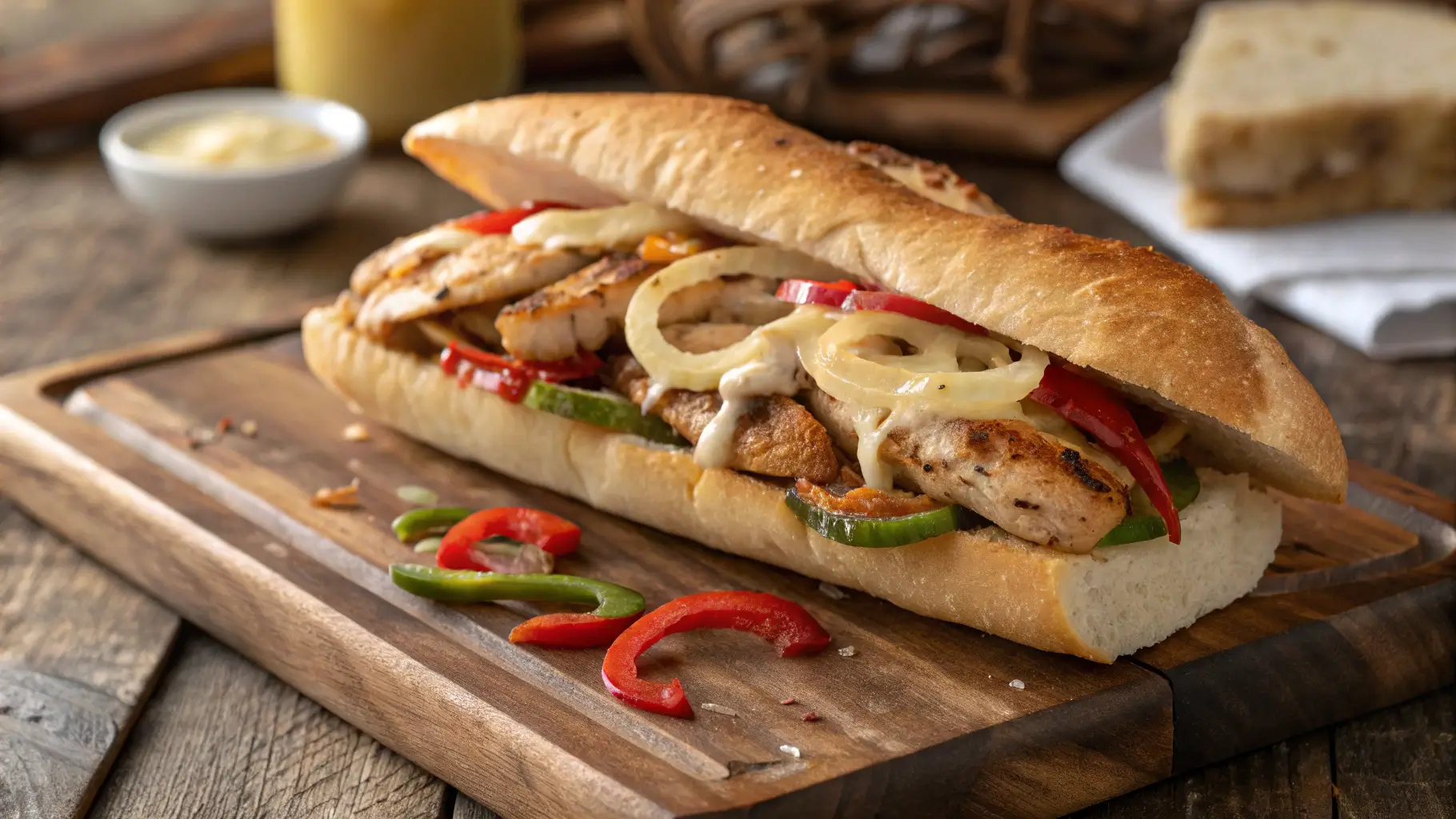 Chicken Philly Cheese Steak Recipe