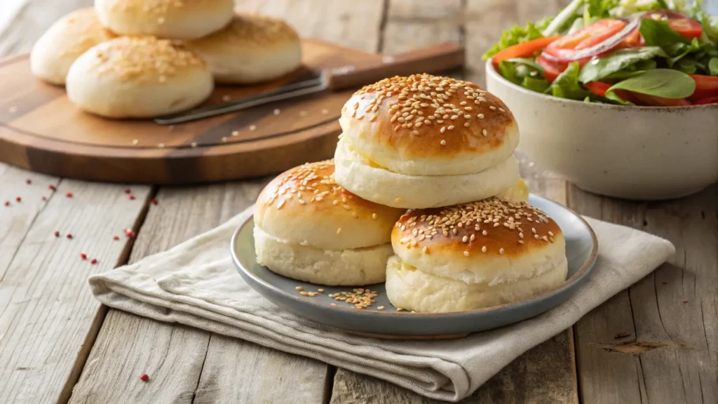 egg white burger buns recipe