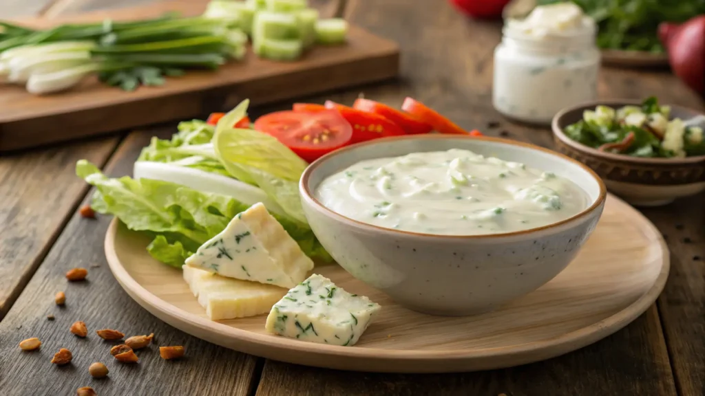 steakhouse blue cheese dressing recipe