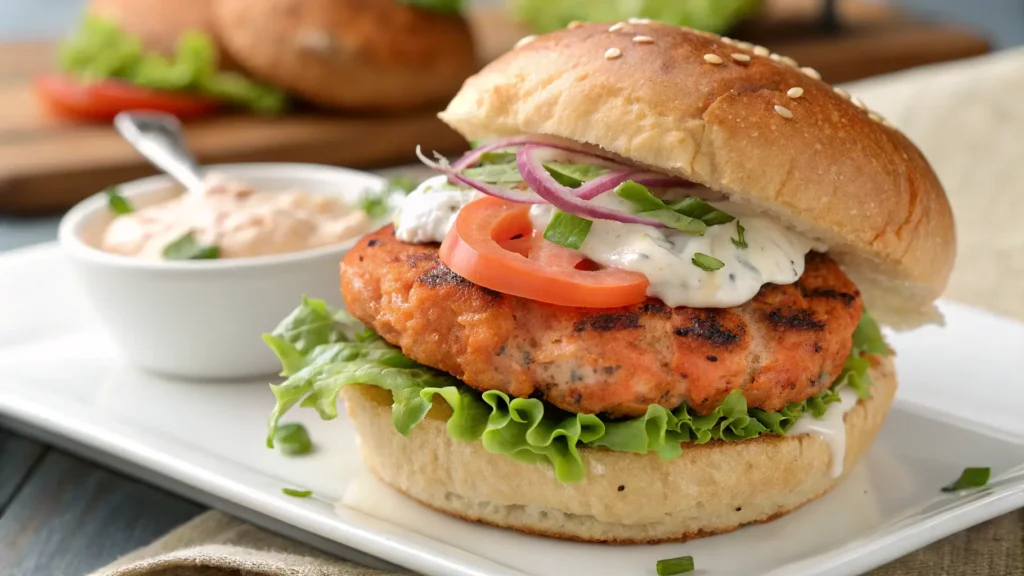 canned salmon burger recipe