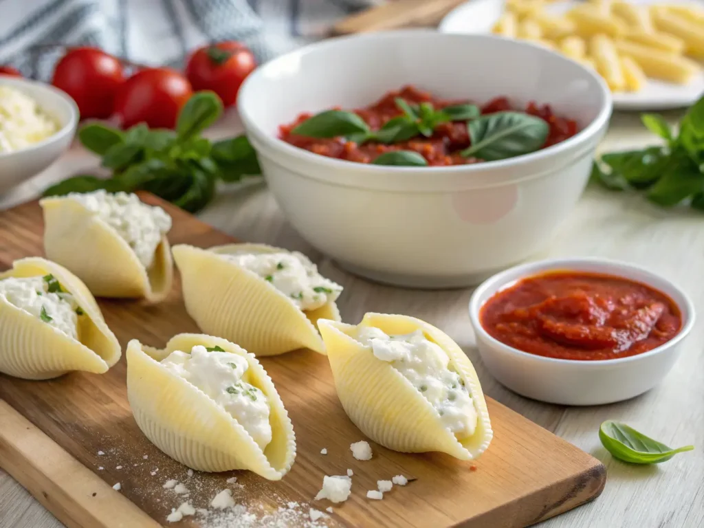 bestcorrage cheese stuffed shells recipe

