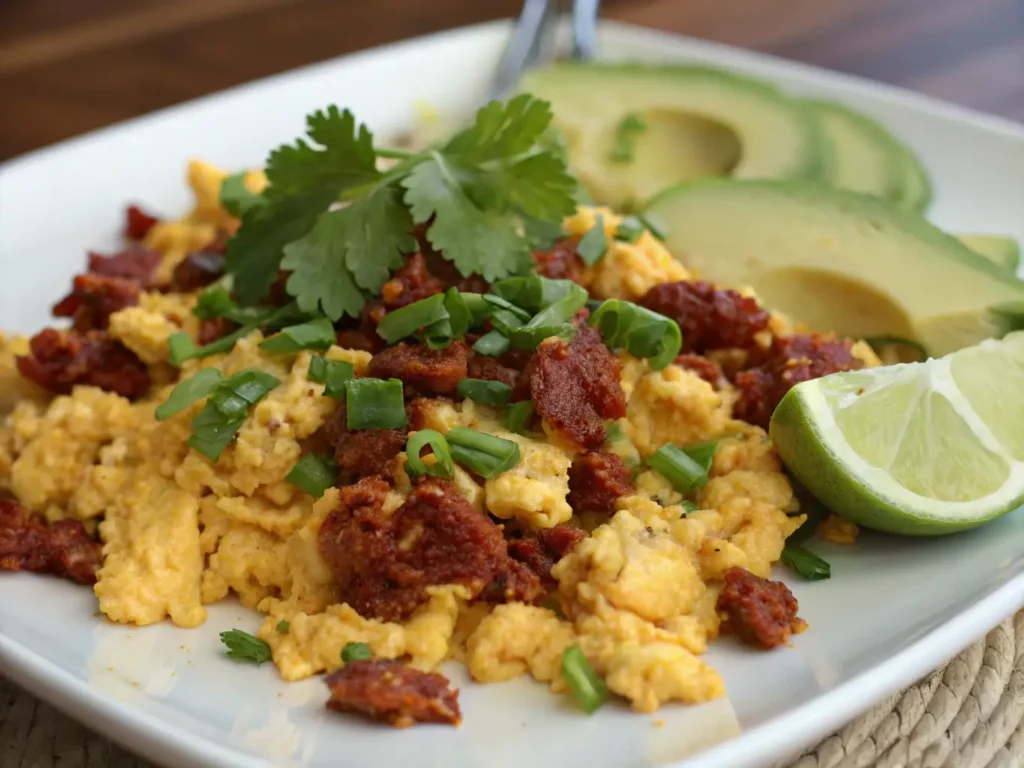 chorizo and eggs recipe