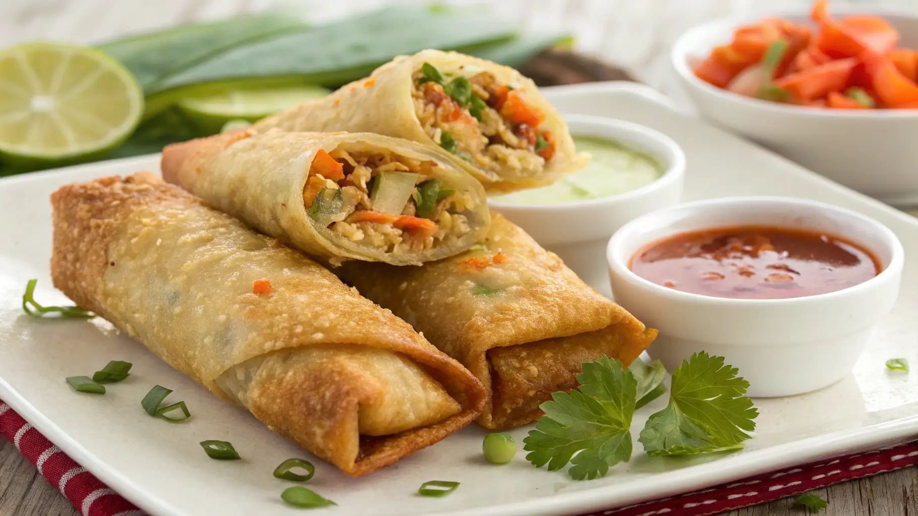 baked egg roll recipe