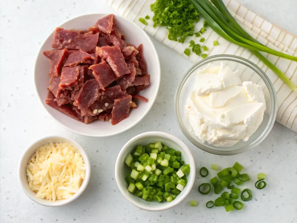 dried beef cheese ball recipe
