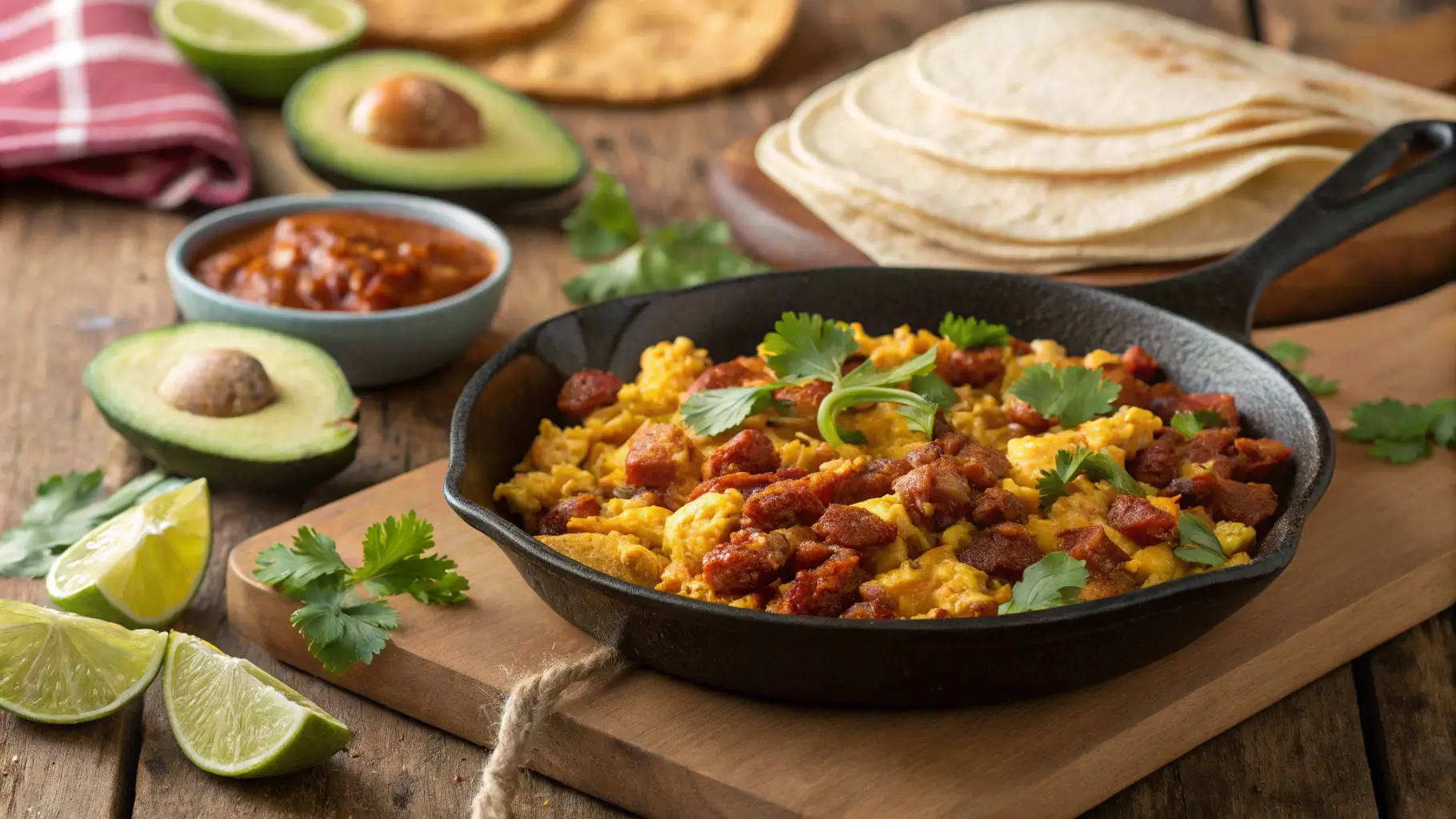 chorizo and eggs recipe