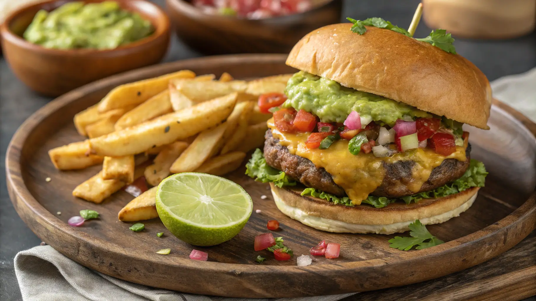 Burger Recipes with Mexican Cheese