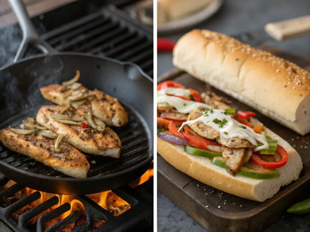 Chicken Philly Cheese Steak Recipe

